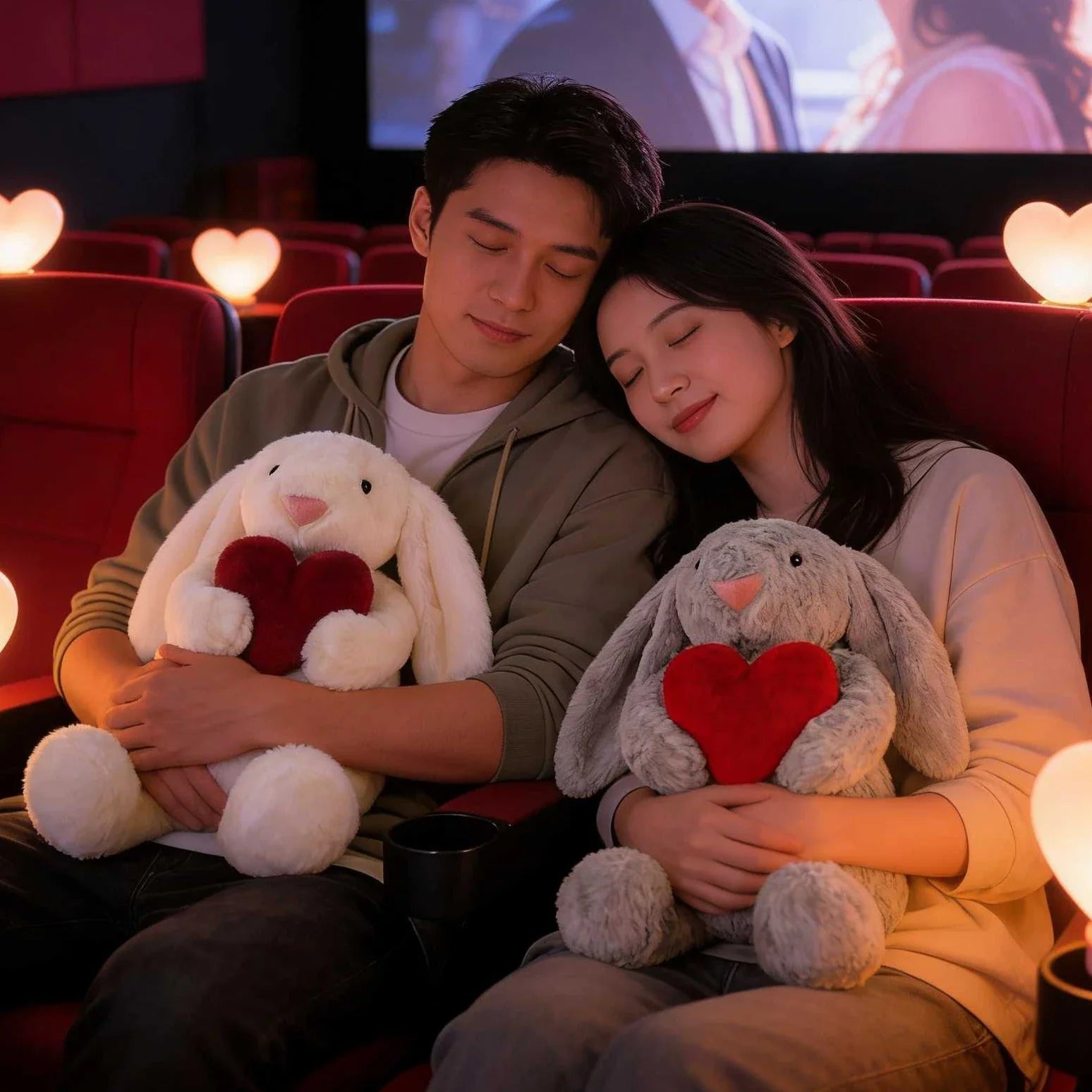Heart Bunny Plush